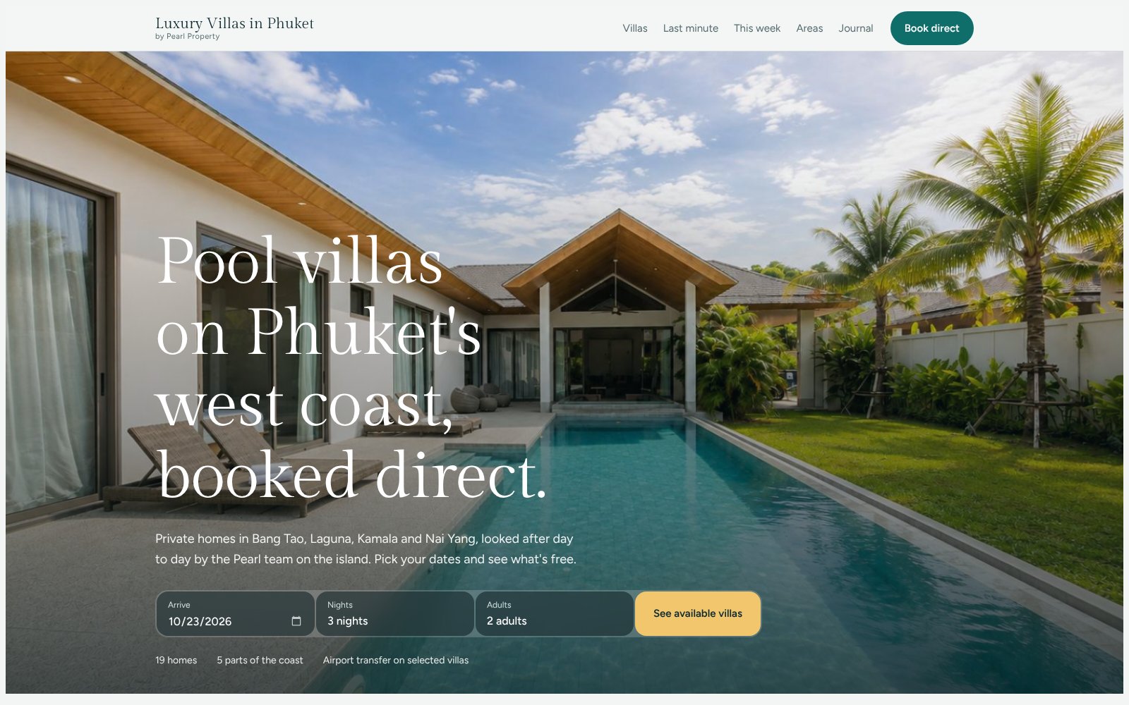 Luxury Villas in Phuket
