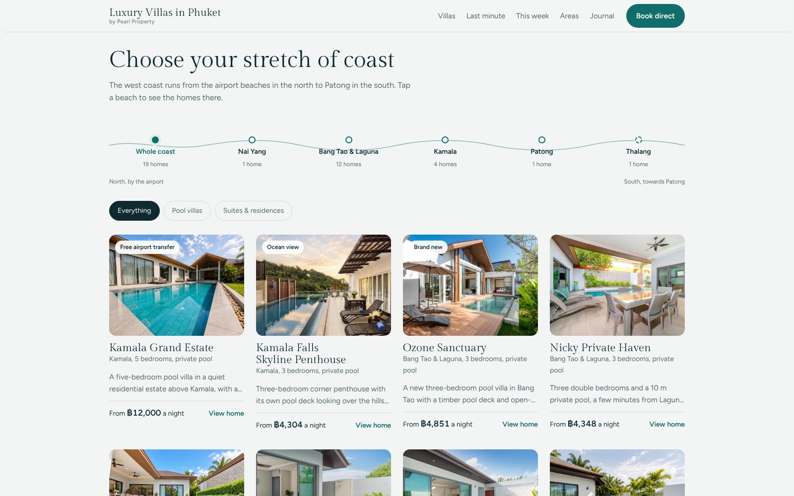 Luxury Villas in Phuket website 2