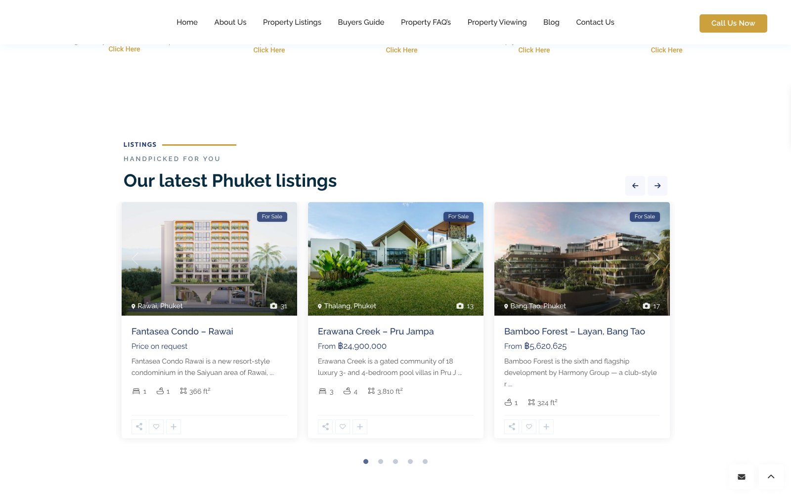 Phuket Property Advisors website 3