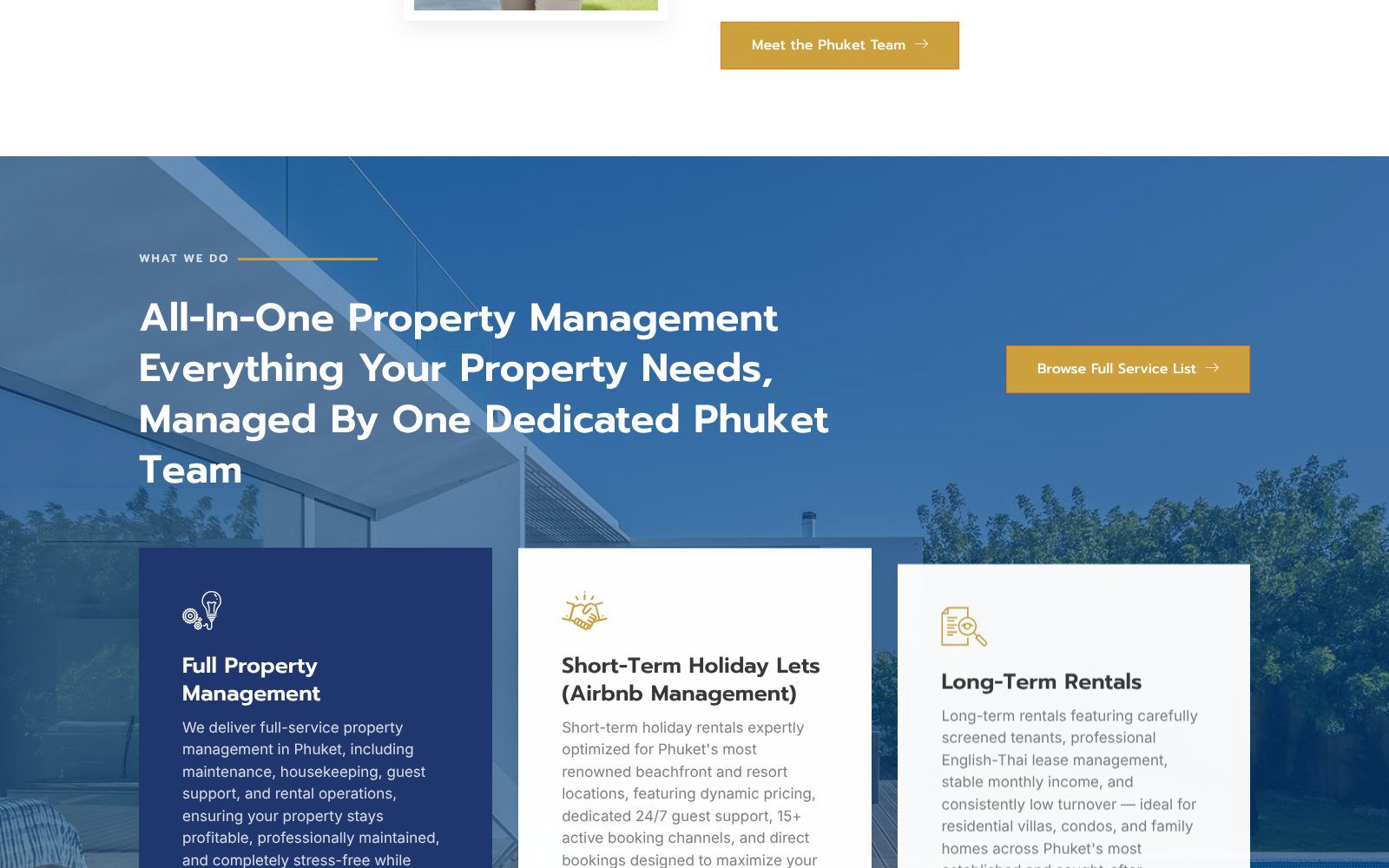 The Property Management Company website 3